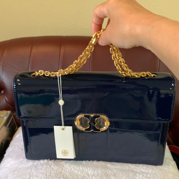 Tory Burch Bags Nwt Tory Burch Gemini Link Chain Large Shoulder Bag